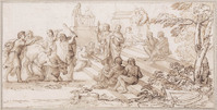 E 052
<br/>
Paulus en Barnabas in Lystra
<br/>
<em>Grimaldi, Giovanni Francesco (1606-1680)</em>